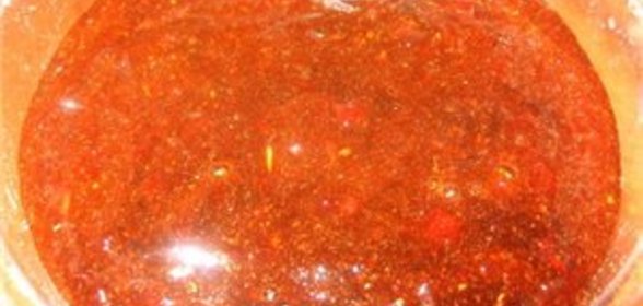 Конфитюр из перца к мясным блюдам