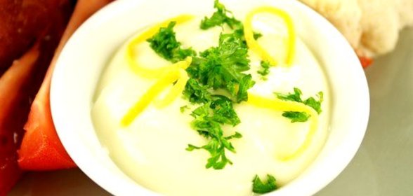 Лаймовый майонез с кинзой