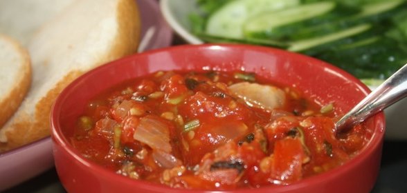 Очень вкусный домашний томатный соус