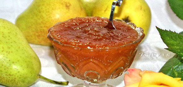 Грушевый джем с лимоном и кардамоном