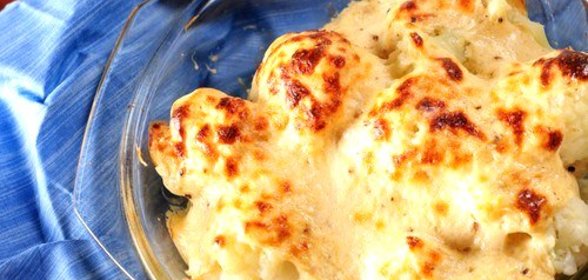 Жареная цветная капуста с бальзамическим уксусом и пармезаном