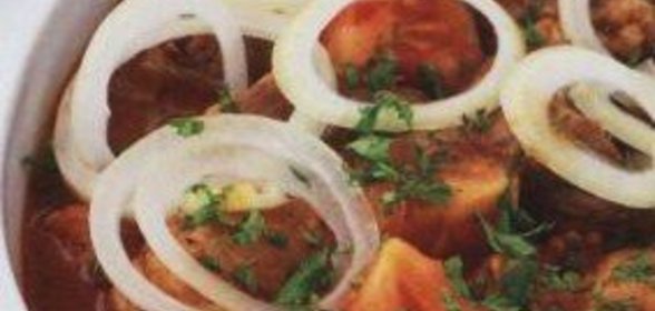 Закуска рыбная с редькой