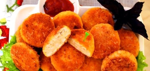 Котлеты куриные без хлеба