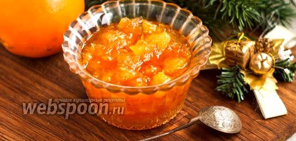Апельсиновый джем с цедрой