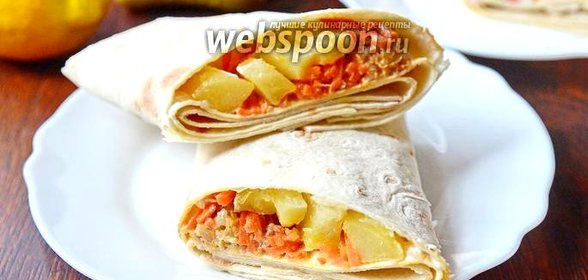 Шаурма с фаршем