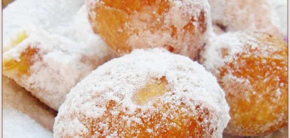 Zeppole. Картофельные пончики на дрожжах