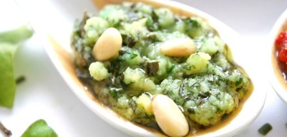 Лимонный песто