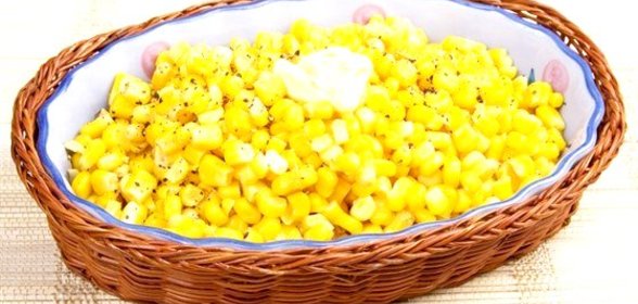 Консервированная кукуруза с маслом