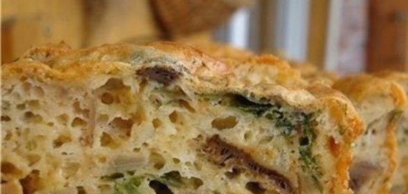 Баклажаны под соусом Бешамель