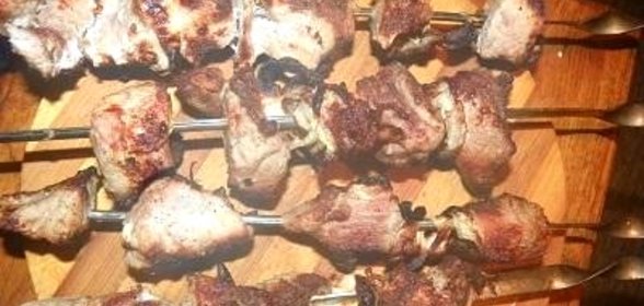 Шашлык в луковом маринаде