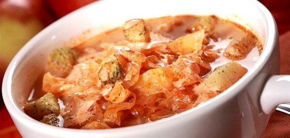 Щи из квашеной капусты