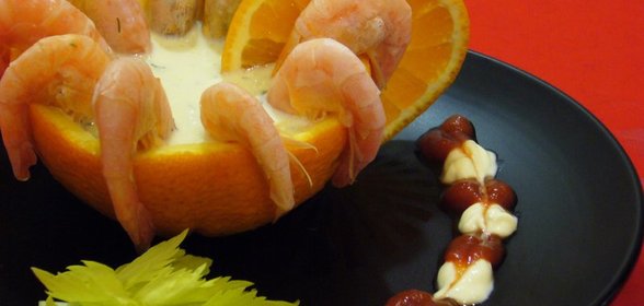 Апельсиновый соус к креветкам
