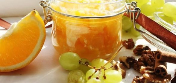 Варенье из персиков с апельсином