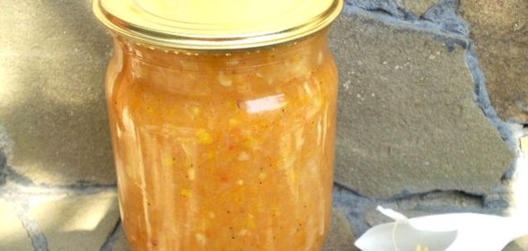 Вкусная кабачковая икра с майонезом на зиму
