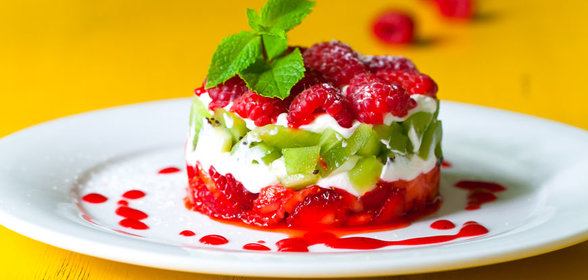 Фруктовый тартар