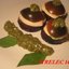 Башенки с моцареллой и баклажанами