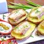 Картошка с салом и чесноком в духовке