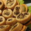 канапе из фаршированных кальмаров