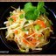 Салат с квашеной капусты с проростками сои