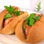 Булочки с сардельками и сыром в микроволновке