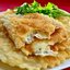 Хрустящие лепешки с сыром Фета и зеленью