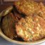 Куриные оладьи с зеленью и сыром