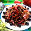 Чечевица с овощами и маслинами