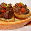 Тосты с куриной печенью