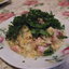 Тушеная, квашенная капуста с сосисками под чесночным соусом