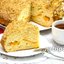 Пирог с консервированными персиками