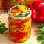 Соломка из сладкого перца в медовом маринаде