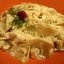 Папарделле в сливочно-грибном соусе с курочкой
