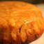 Шарлотка с замороженными яблоками