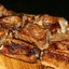 Шашлык из свиных ребрышек (в быстром маринаде)