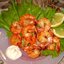Креветки жаренные в вине и цитрусовом соке