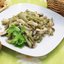 Белые грибы со стручковой фасолью