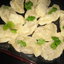 Постные вареники с гречкой и грибами