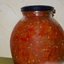 Икра из баклажанов с перцем