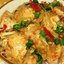 Гуляш из индейки с квашеной капустой