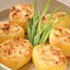 Картофель, фаршированный сыром