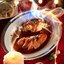 Курица с черным соусом