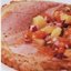 Жареная ветчина с ананасовой сальсой