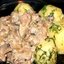 Маслята, тушеные с картофелем
