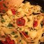 Паппарделле с чесноком, анчоусами и оливковым маслом