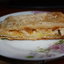 Слоеный курино-сырный пирог