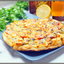 Лепёшка с сыром и копчёностями