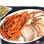 Свинина с морковью и горчичным соусом