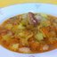 Рассольник с квашеной капустой и фасолью