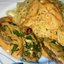 Салат из редьки с творогом и орехами
