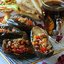 Макдус. Острые квашеные баклажаны с ореховой начинкой